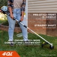 thumbnail image 5 of SENIX 4QL® 26.5cc 4-Cycle 18" Gas String Trimmer, Weed Eater, 5 of 9
