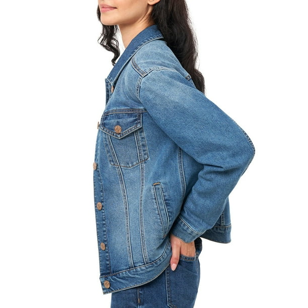 【新品未使用】本藍 Denim Tracker Jacket CROPPED FIT DENIM JACKET - Blue / Green | ZARA United States