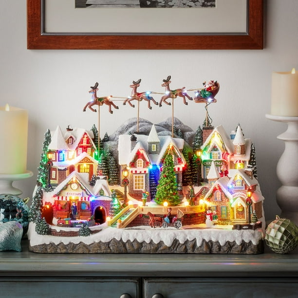 Animated Village with Musicクリスマスホリデービレッジ クリスマス Animated Village with Musicクリスマスホリデービレッジ クリスマス