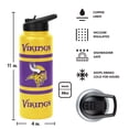thumbnail image 4 of Logo Brands Minnesota Vikings Tumbler Set, 4 of 5
