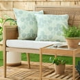 thumbnail image 1 of Martha Stewart Modern Banana Leaves Indoor/Outdoor Decorative Pillow, Set of 2, Choose Size, 1 of 10