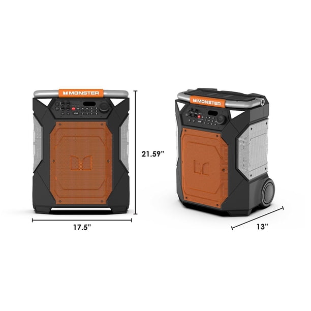 Monster Rockin Roller 360 Portable Indoor/Outdoor Bluetooth