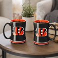 thumbnail image 5 of Logo Brands Cincinnati Bengals 14oz Relief Mug Set, 5 of 5
