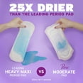 thumbnail image 5 of Poise Fresh Protection Postpartum Incontinence Pads, 4 Drop Long - Choose your Size, 5 of 8