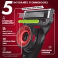 thumbnail image 2 of Gillette Labs Official Falcons Licensed Men's Razor, Handle + 8 Cartridges, 2 of 10