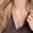 thumbnail image 8 of 0.46 CT.T.W. Round & Baguette Diamond Pendant Necklace in 14K Gold, 8 of 8