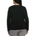 thumbnail image 2 of Rafaella Women's Long Sleeve Top, 2 of 4