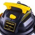 thumbnail image 19 of Stanley 6 Gallon Wet/Dry Vacuum 5.0- Peak HP Stainless Steel, 19 of 25