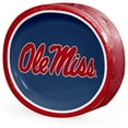 thumbnail image 3 of NCAA Oval Paper Plates, 10" x 12", 50 ct., Choose Team, 3 of 7