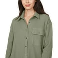 thumbnail image 5 of Buffalo Women's Waffle Button-Down Top, 5 of 9