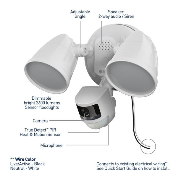 Swann Premium 4K UHD Wired 2600 Lumen Outdoor WiFi Motion