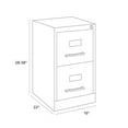 thumbnail image 2 of Hirsh 22" Deep 2 Drawer Letter Width Vertical Commercial Grade File Cabinet, 2 of 6