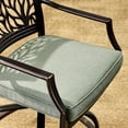 thumbnail image 3 of Member's Mark Savannah Round High Patio Fire Dining Set with Sunbrella Fabric, 7pc, 3 of 4