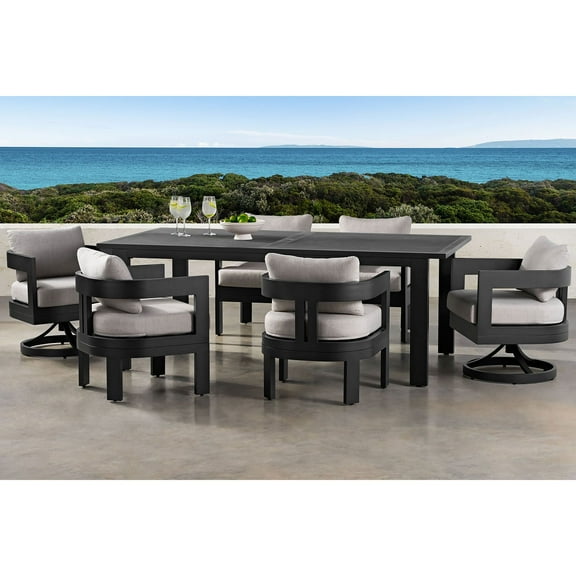 Member's Mark Palmero Dining Set with Sunbrella Fabric, 7pc