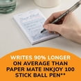 thumbnail image 6 of BIC Round Stic Xtra Life, Medium Point, 96 ct., Black, 6 of 9