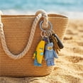 thumbnail image 3 of LEGO Shark & Banana Keychain Lights + Triceratops Sticker, 3 of 6