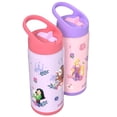 thumbnail image 2 of Zak Designs 14oz Double Wall Stainless Steel Siply Clutch Water Bottle, 2-Pack, 2 of 8