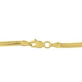 thumbnail image 3 of Oval Snake Necklace in 14K Yellow Gold, 3 of 7