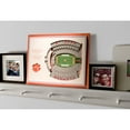 thumbnail image 2 of YouTheFan Clemson Tigers 17"x13" 3D 5 Layer Stadium View Wall Art, 2 of 5