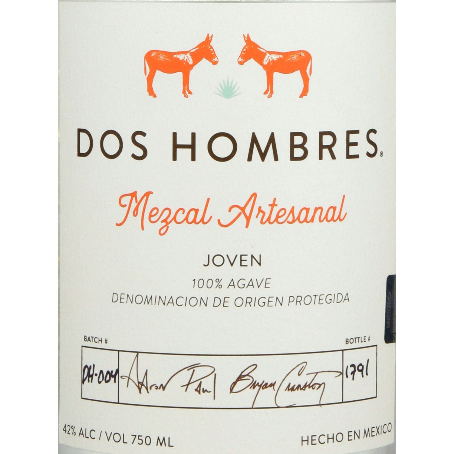Dos Hombres Espadin Mezcal Artesanal Tequila (750 ml) - Samsclub.com