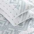 thumbnail image 2 of Brielle Home Cross Stitch Quilt Set, Assorted Sizes and Colors, 2 of 3