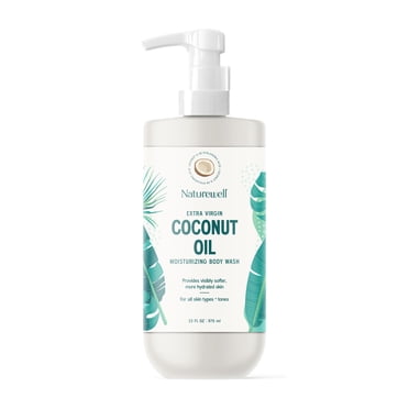 NatureWell Coconut Oil Hydrating Body Wash, 33 fl. oz.