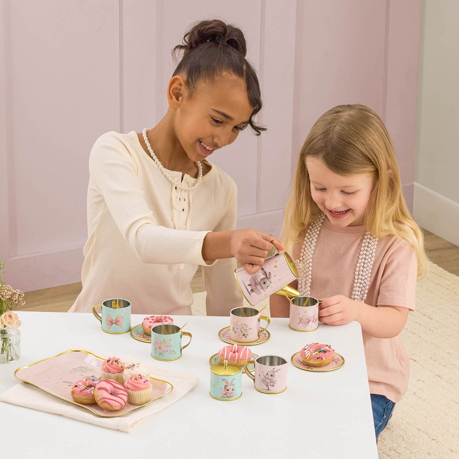 TwinkieTwinkie SavortheMoment　６体セット Member's Mark Tin Tea Set, 18 pc. - Samsclub.com