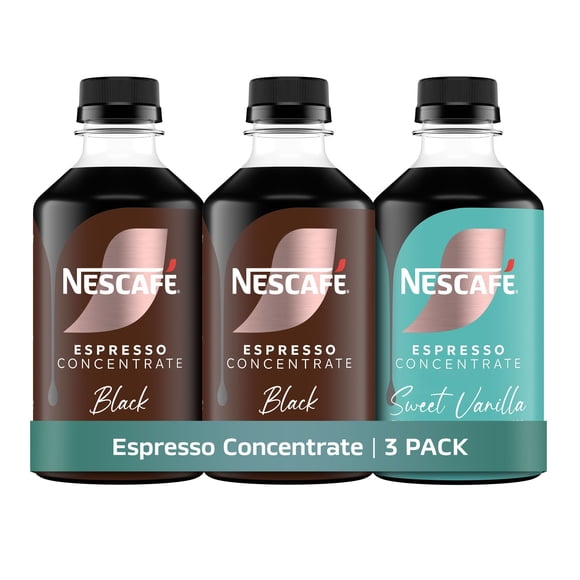 Nescafé Espresso Concentrate, Variety Pack, 10 oz., 3 pk.