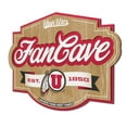 thumbnail image 1 of YouTheFan Utah Utes 17"x12.5" 3D Multi-Layered Fan Cave Sign, 1 of 5