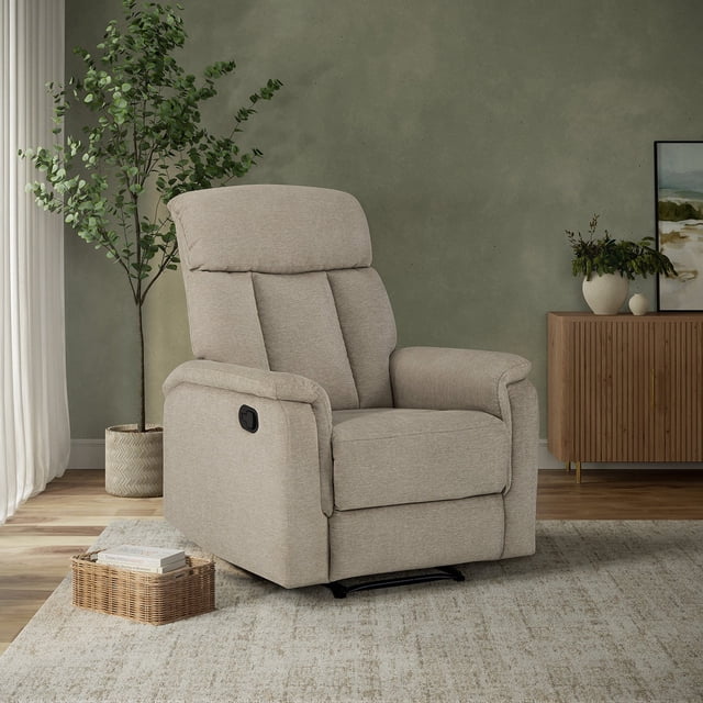 Irving Fabric Manual Recliner Chair
