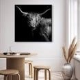 thumbnail image 3 of A Cow Square Rustic Farmhouse Canvas Print by Oliver Gal Prints, 3 of 4
