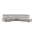 thumbnail image 5 of Kimmel Power Reclining Leather Sectional with Power Headrest, 5 of 8