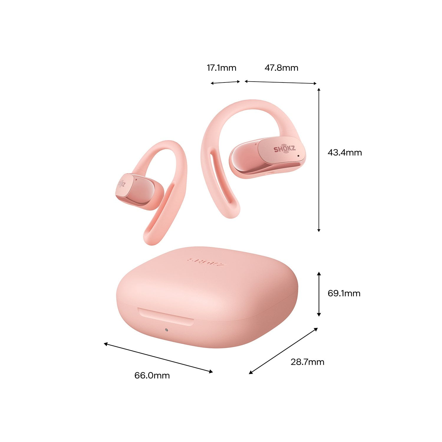 Shokz OpenFit Air Open-Ear True Wireless Earbuds - Samsclub.com