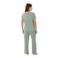 thumbnail image 3 of Member’s Mark Women’s Tee & Pant Pajama Set, 3 of 8