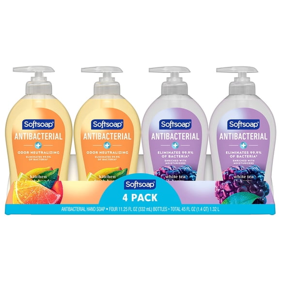 Softsoap Antibacterial Liquid Hand Soap, 11.25 fl. oz., 4 pk.