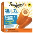 thumbnail image 1 of Real Good Foods Pancake & Sausage on a Stick, Frozen, 16 ct, 1 of 7