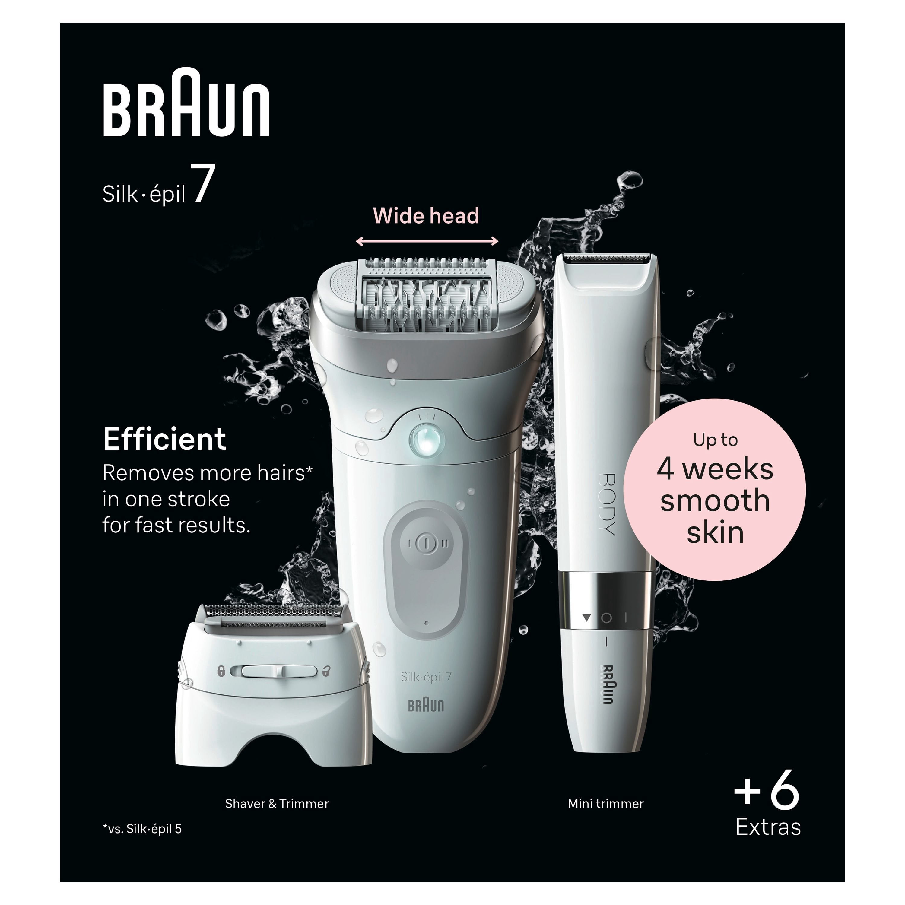 Braun Silk-épil Series 7 Epilator, Woman