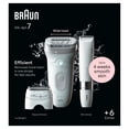 thumbnail image 8 of Braun Silk-épil Series 7 Epilator, Woman's Electric Razor Shaver Kit, 8 of 9