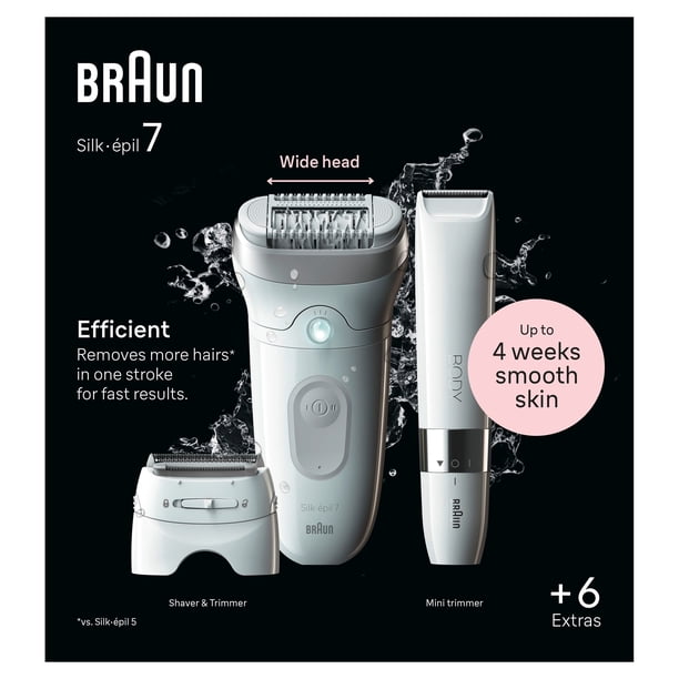 Braun Silk-épil Series 7 Epilator, Woman's Electric Razor Shaver