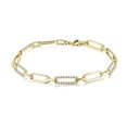 thumbnail image 1 of 0.45 CT. T.W. Diamond Fashion Bracelet in 14K Yellow Gold, 1 of 3