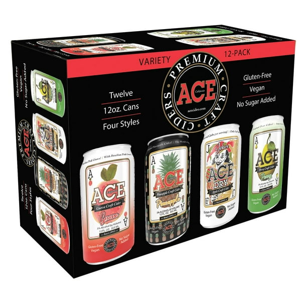 【CD】Smooth Ace／AOR/DAY: Ace Premium Craft Ciders California Variety Pack 12 fl. oz. can