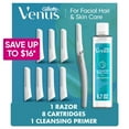 thumbnail image 1 of Venus Dermaplane Tool for Facial Hair and Skincare Kit for Women, 1 of 9