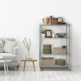 thumbnail image 10 of Seville Classics 4-Tier Steel Wire Shelving, 36" W x 14" D x 56.5"H, 10 of 12