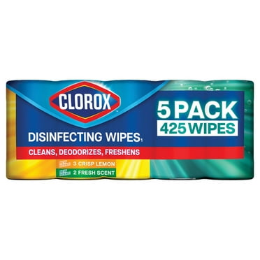 Clorox Disinfecting Cleaning Wipes, Variety Pack, 5 ct.,  425 wipes
