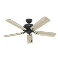 thumbnail image 2 of Hunter 52" Shady Grove Ceiling Fan With LED Light Kit And Pull Chain, Choose Color, 2 of 13