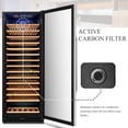 thumbnail image 15 of Lanbo 24 Inch 165 Bottle Single Zone Wine Cooler Fridge, 15 of 16