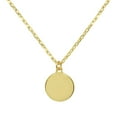 thumbnail image 2 of Saint Christopher Medallion Pendant Necklace in 14K Gold, 2 of 5