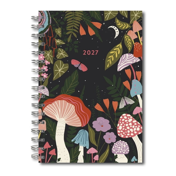 2027 Designer Enchanted Mushrooms Engagement Planner by Nina Roby-Jones