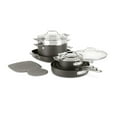 thumbnail image 1 of All-Clad Hard Anodized Nonstick Cookware Set, 12 piece Set, 1 of 6