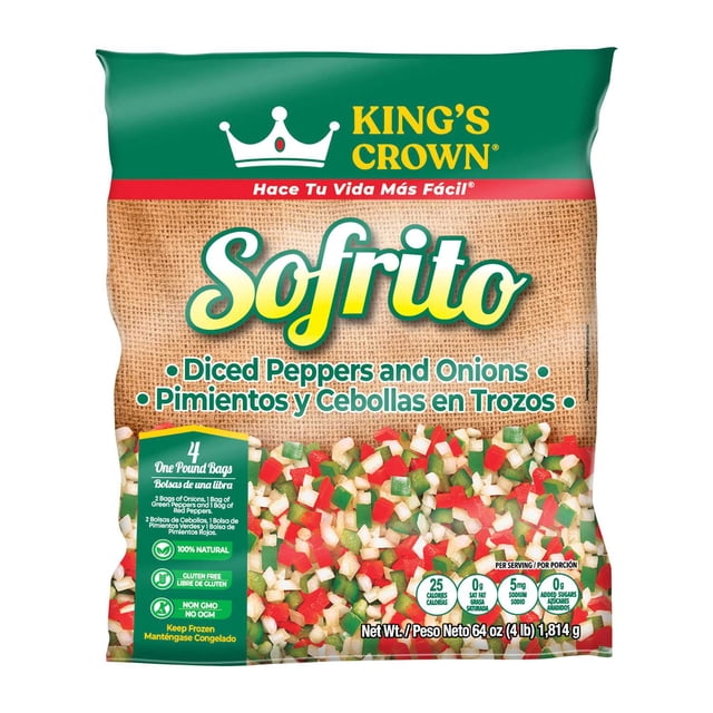 King's Crown Sofrito Congelado 4 lbs.